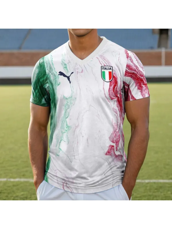 Men's Football Italia Quick Drying Jersey - Timetomy.com 