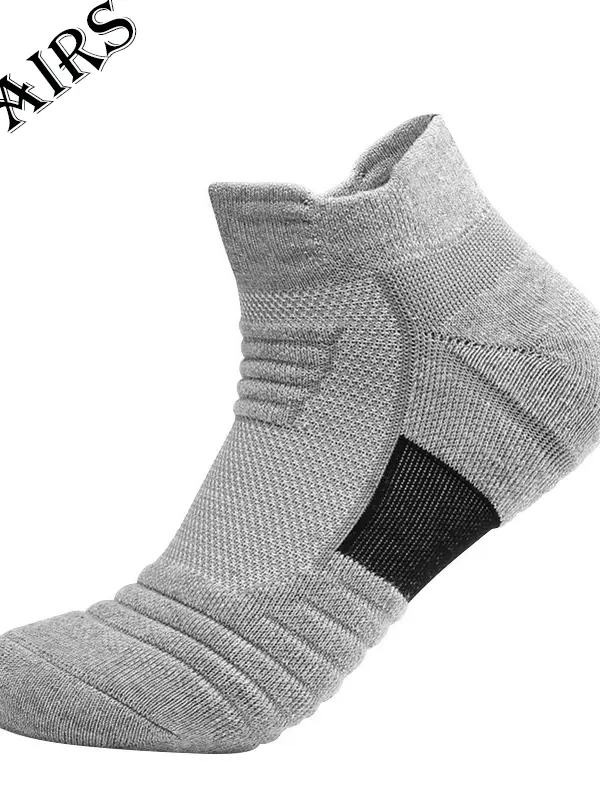 Unisex 5 Pairs Cotton Sweat-absorbent Sports Socks Football Socks - Menwyx.com 