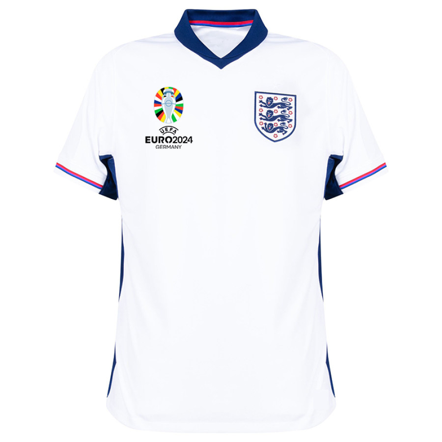 

England Football Quick Drying Moisture Wicking Colour V Neck Short Sleeve Jersey