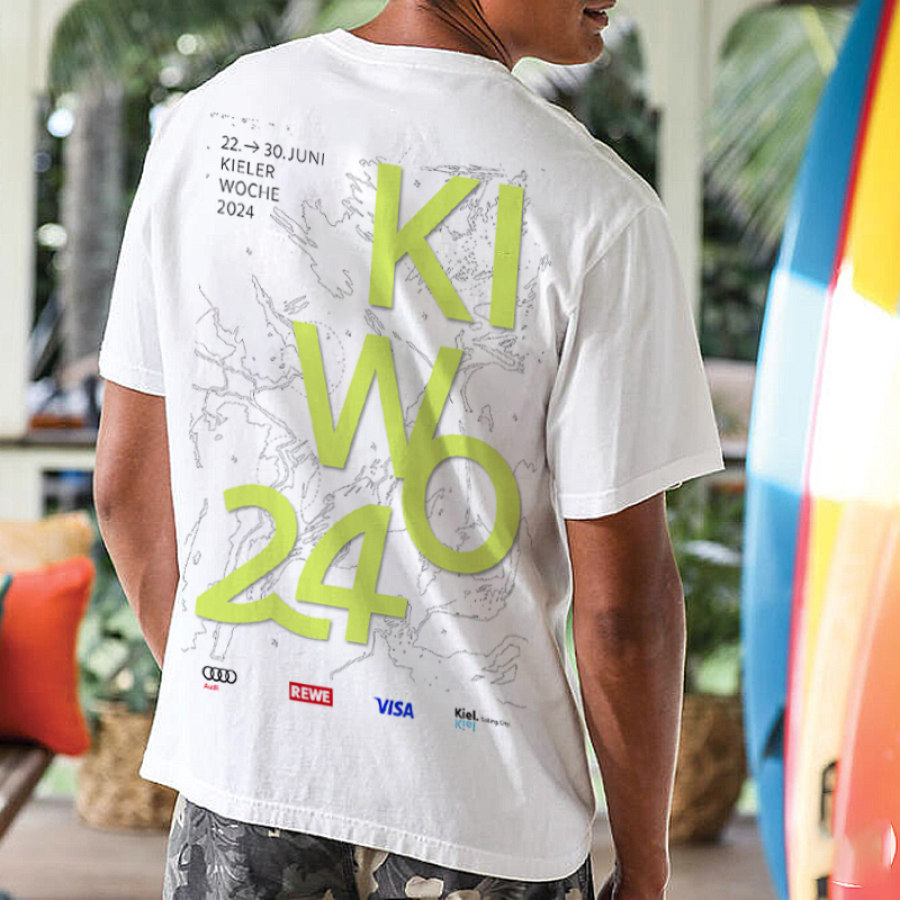 

2024 German Kiel Week Print T-shirt