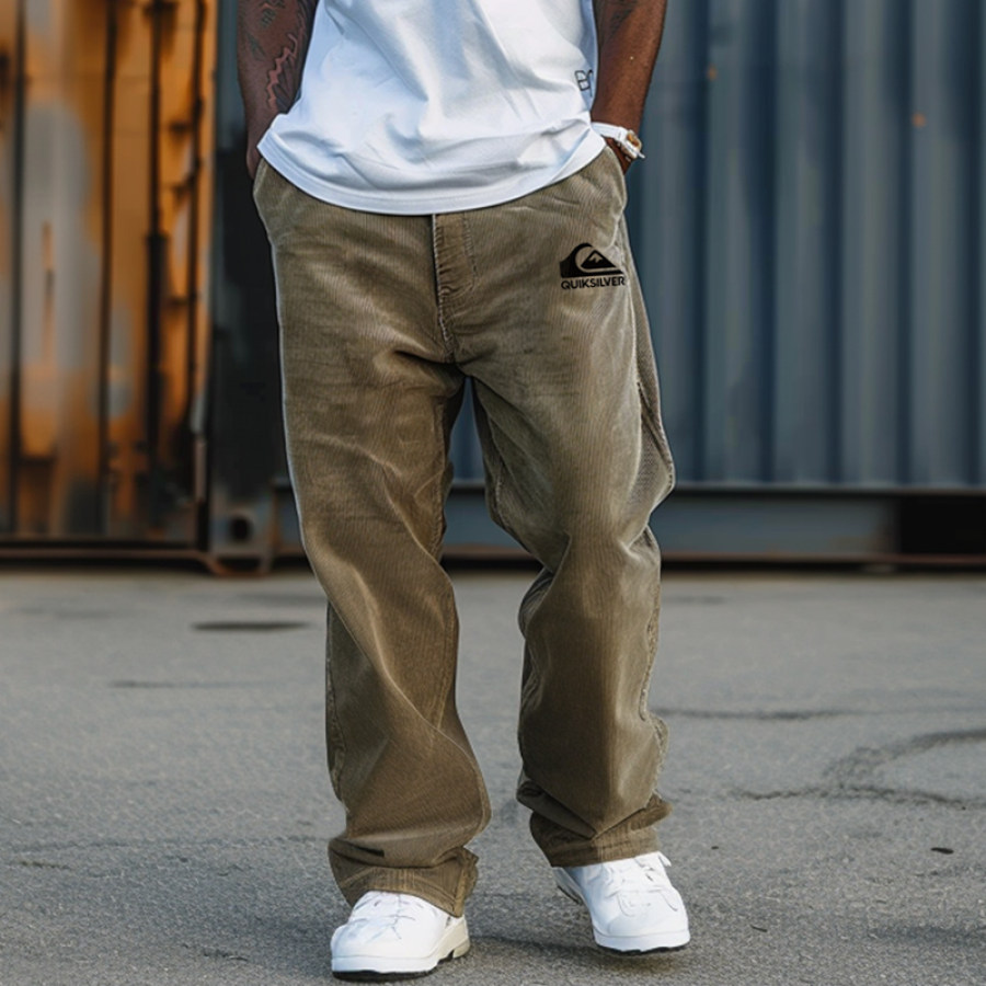 

Men's Quiksilver Vintage Corduroy Outdoor Casual Pants
