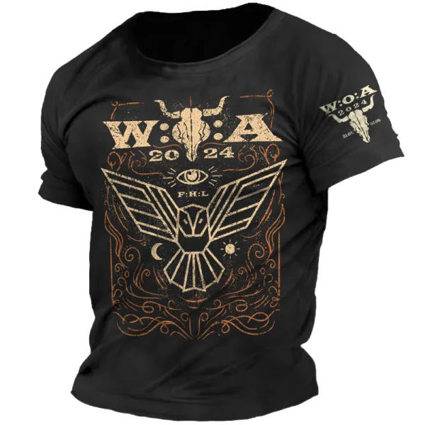 Ornament 2024 Wacken W:O:A T-Shirt - Wayrates.com 
