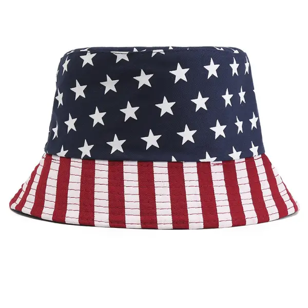 America Patriot Independence Day National Flag Vintage Hat - Rabclub.com 