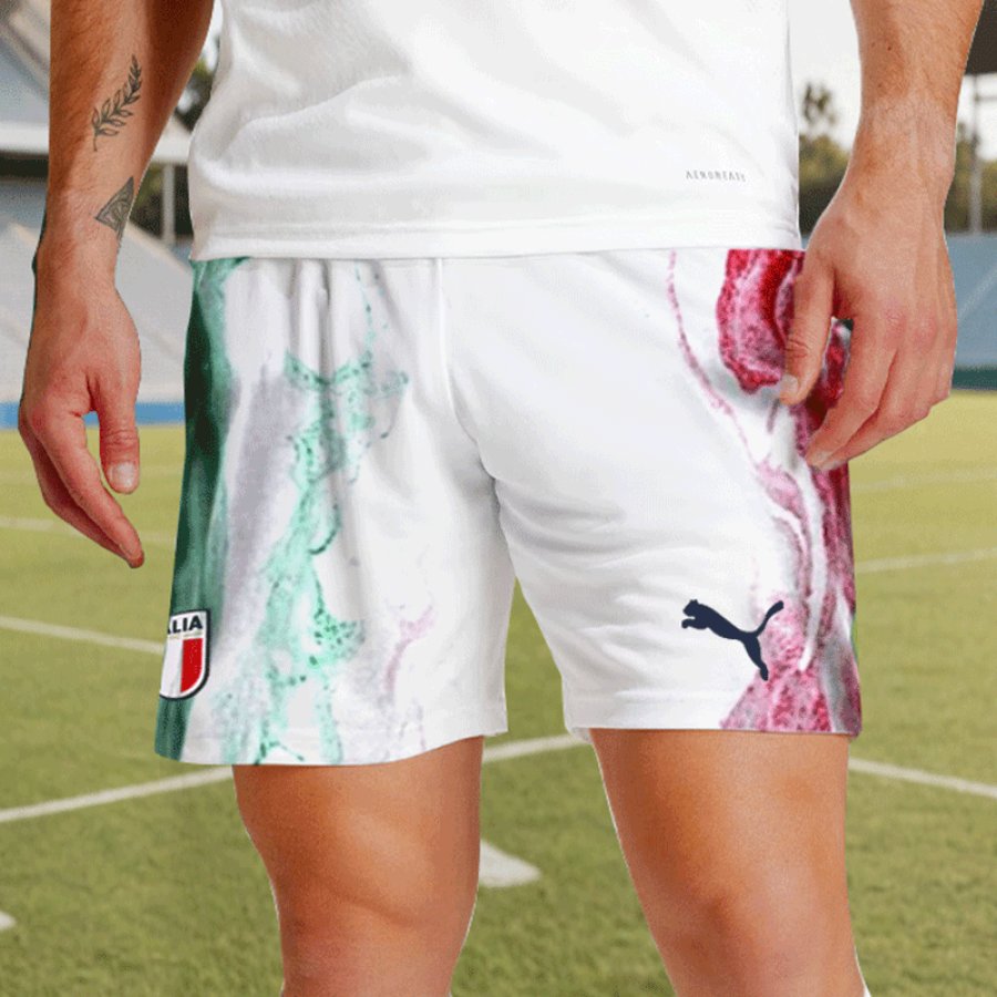 

Men's 2024 Italia Football Race Quick Drying Shorts
