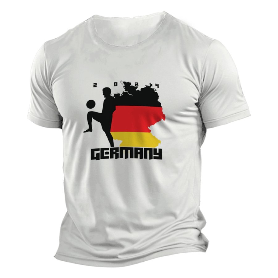 

Unisex 2024 Germany Football Match Flag Patriot Team T-shirt