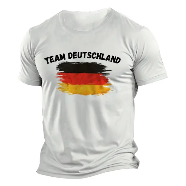 Unisex 2024 Germany Football Match Flag Patriot Team T-shirt - Wayrates.com 