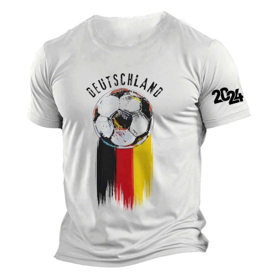 

Unisex 2024 Germany Football Match Flag Patriot Team T-shirt