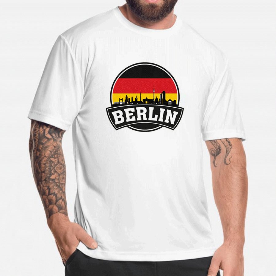 

Unisex German Flag Patriot Print T-shirt