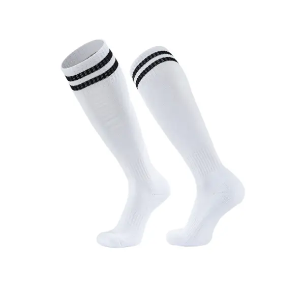 Unisex Football Over-The-Knee Thickened Non-Slip Sports Long Socks - Wayrates.com 