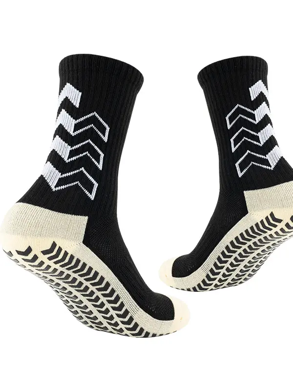 Men's Football Game Training Thickened Non-Slip Towel Bottom Sports High Stockings - Wantbright.com 