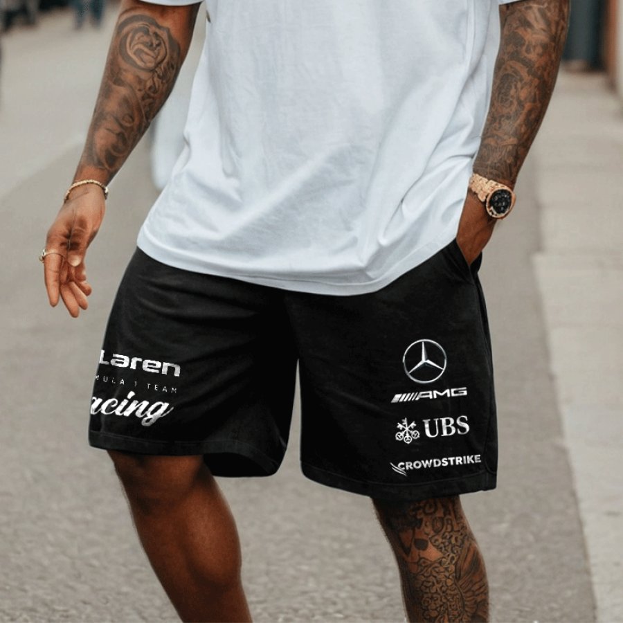 

Unisex Sports Racing Casual Shorts