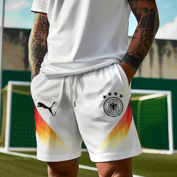 2024 Germany Home Football Men's Casual Shorts - Wayrates.com 