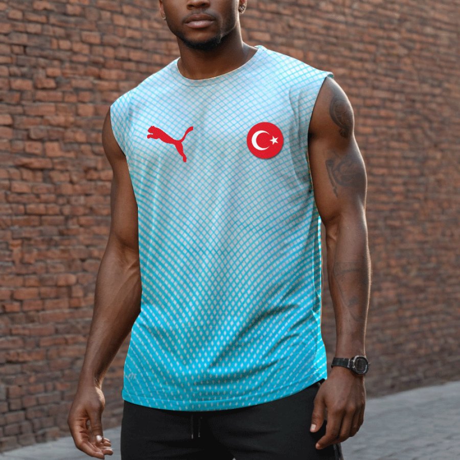 

Turkey 2024 Football Race Tank Top