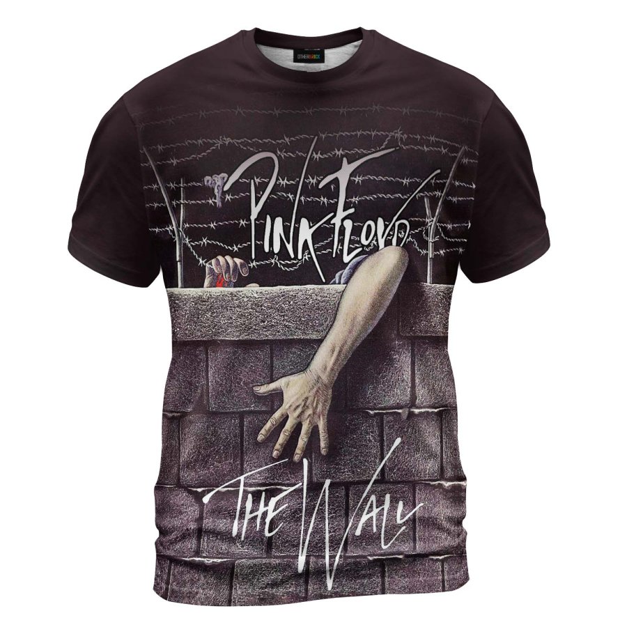 

Unisex Space Exploration Colorful Rock Band Print T-shirt
