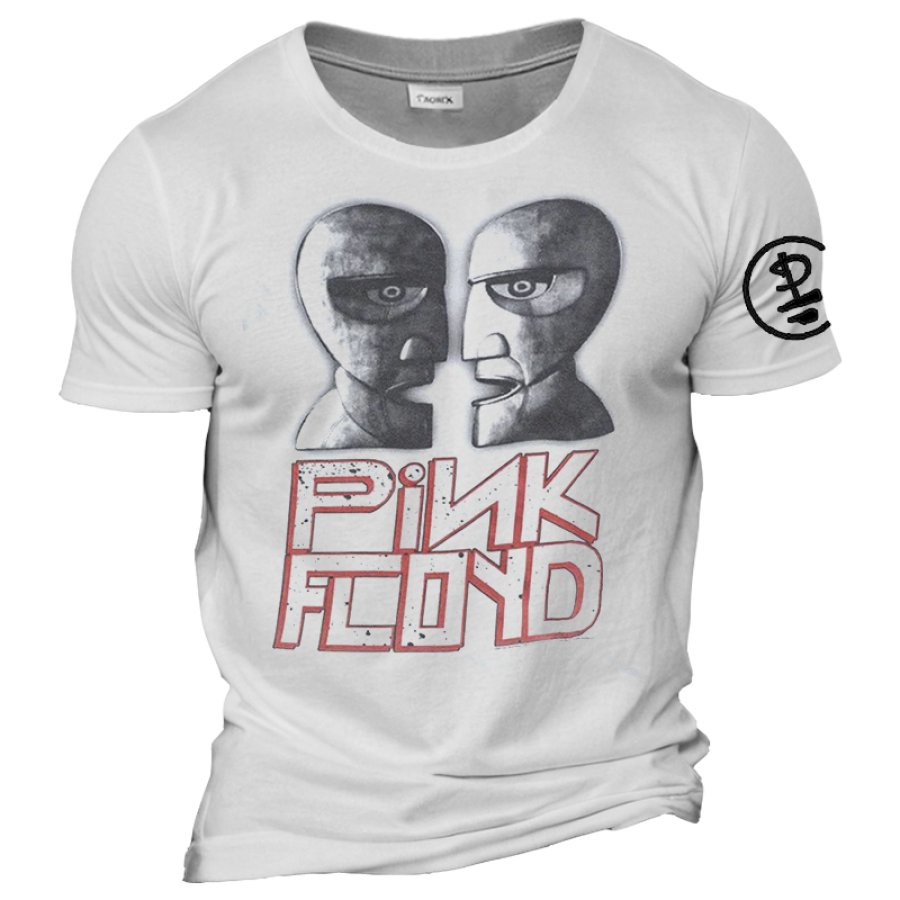 

The Division Bell Men's Vintage Rock Bands Crew Neck T-shirt