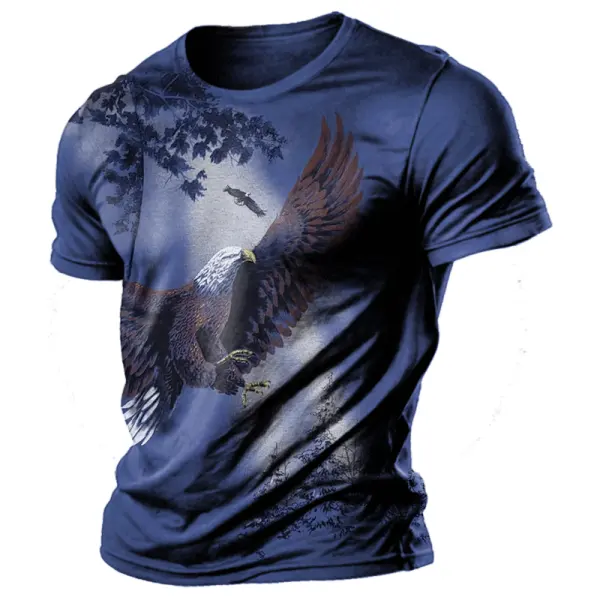 Men's Vintage American Eagle Print Casual T-shirt Only $19.99 - Rabclub.com 