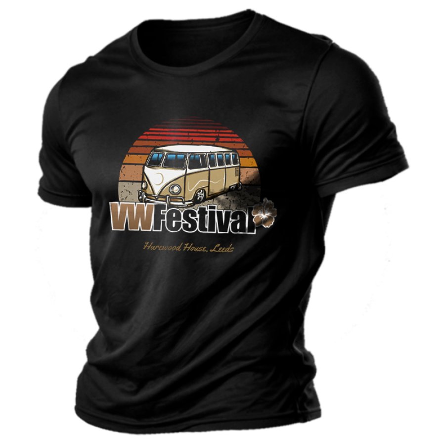 

Unisex Germany Bus Festival Short Sleeved T-shirt