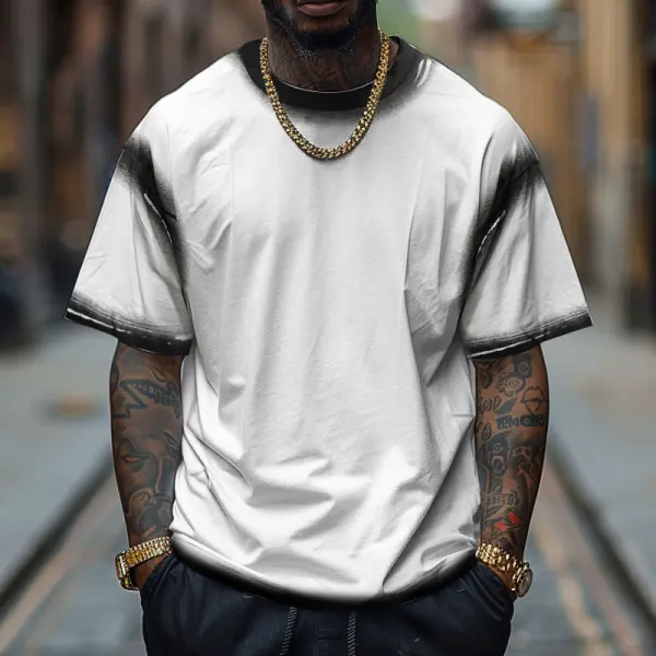 Unisex Oversize Inkjet Printed T-shirt - Wayrates.com 