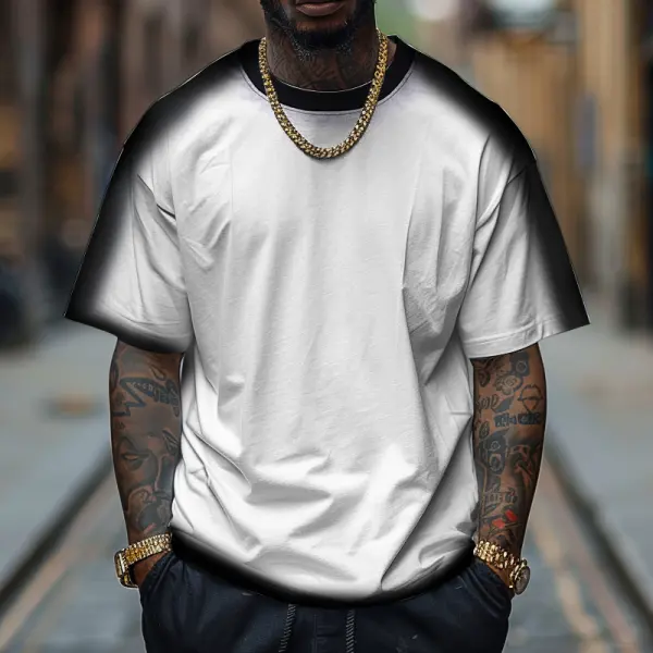 Unisex Oversize Inkjet Printed T-shirt - Wayrates.com 