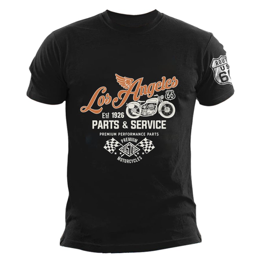 

Unisex Route66 Vintage Outdoor Leisure T-shirt