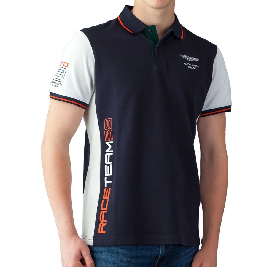 

Men's Race Car Print Short Sleeve Summer Daily Polo Neck Tops