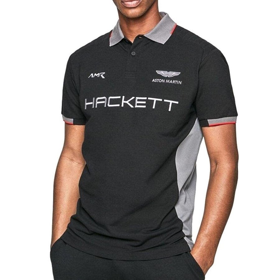 

Men's Race Car Print Short Sleeve Summer Daily Polo Neck Tops