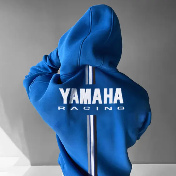 Oversized Yamaha Racing Street Unisex Hoodie - Rabclub.com 