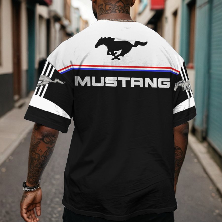 

Automotive Events Racing Print Oversize T-shirt