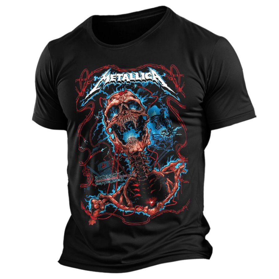 

Rock Band Skull T-shirt