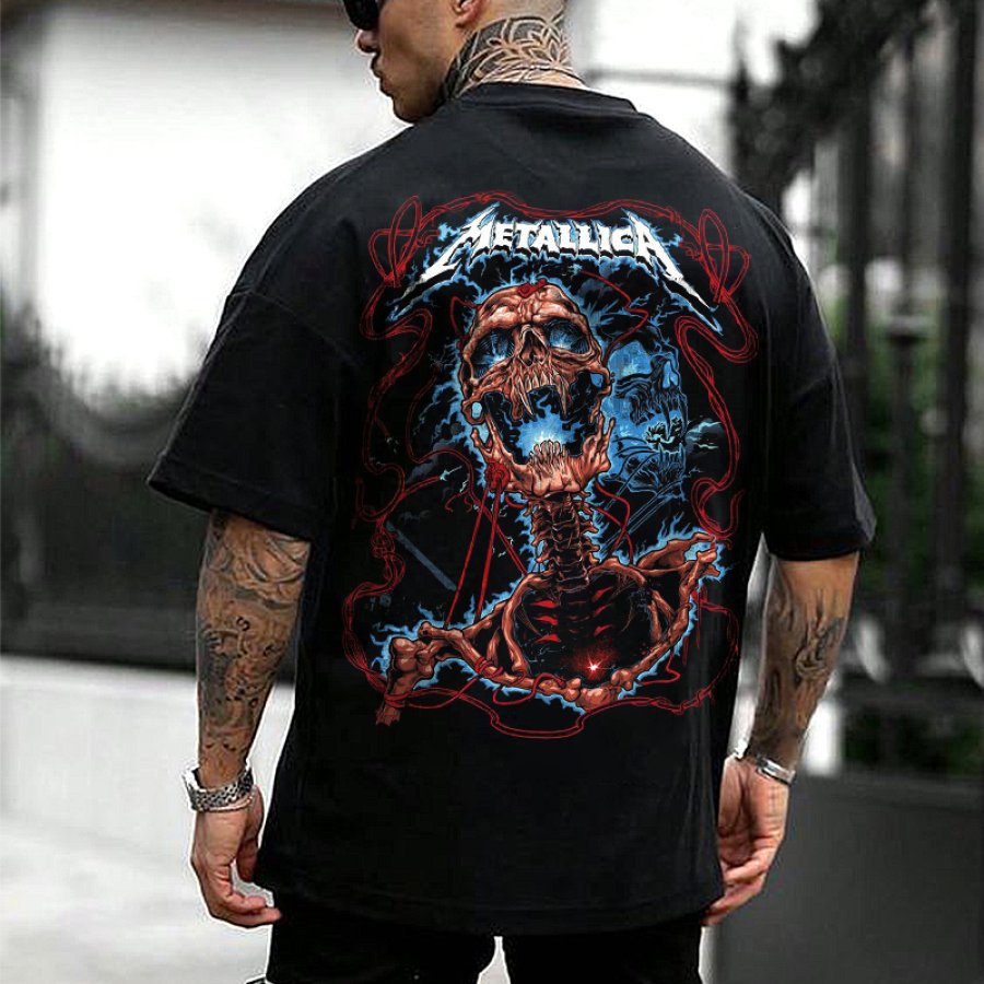 

Rock Band Oversize Casual T-shirt