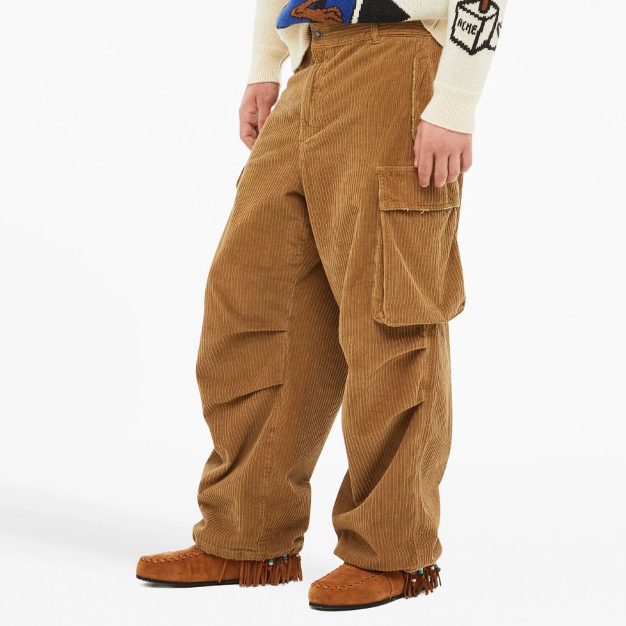 

Men's Patchwork Corduroy Everyday Outdoor Cargo Pants