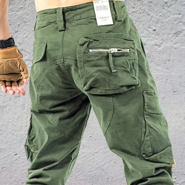 Men's Retro Multi-Pocket Tactical Outdoor Cargo Pants - Wayrates.com 