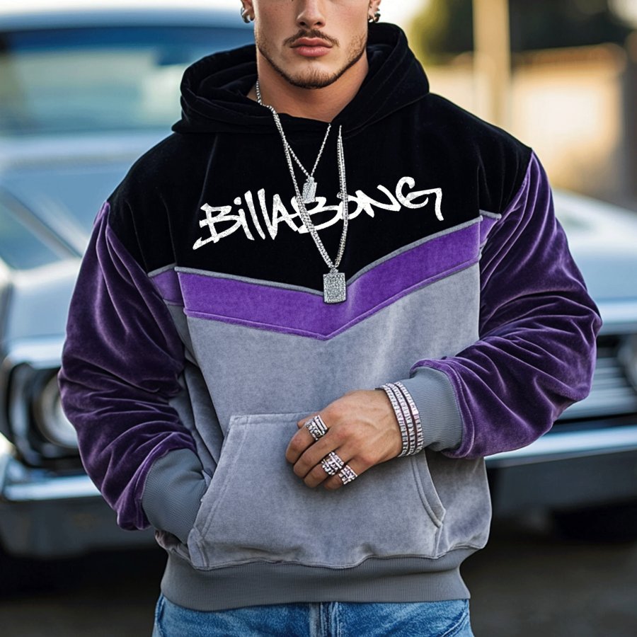 

Men's Outdoor Retro Long Sleeved Vintage Oversize Hoodies