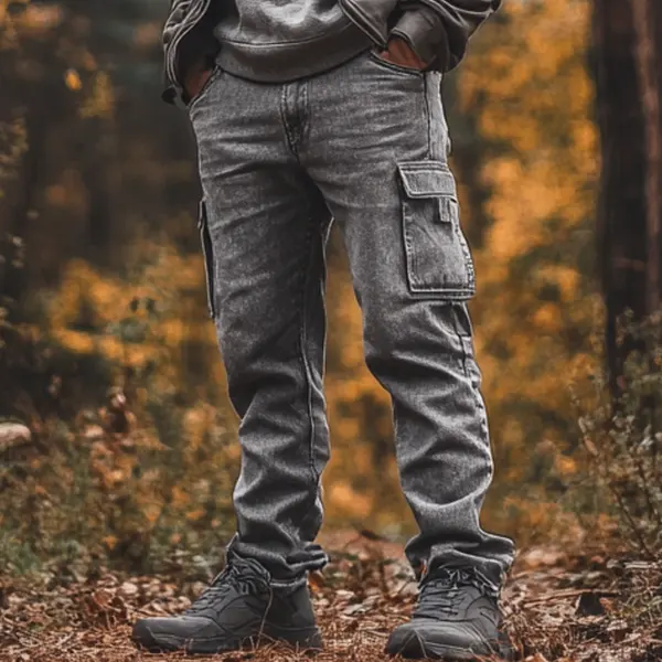 Men's Vintage Outdoor Retro Casual Pants - Wayrates.com 