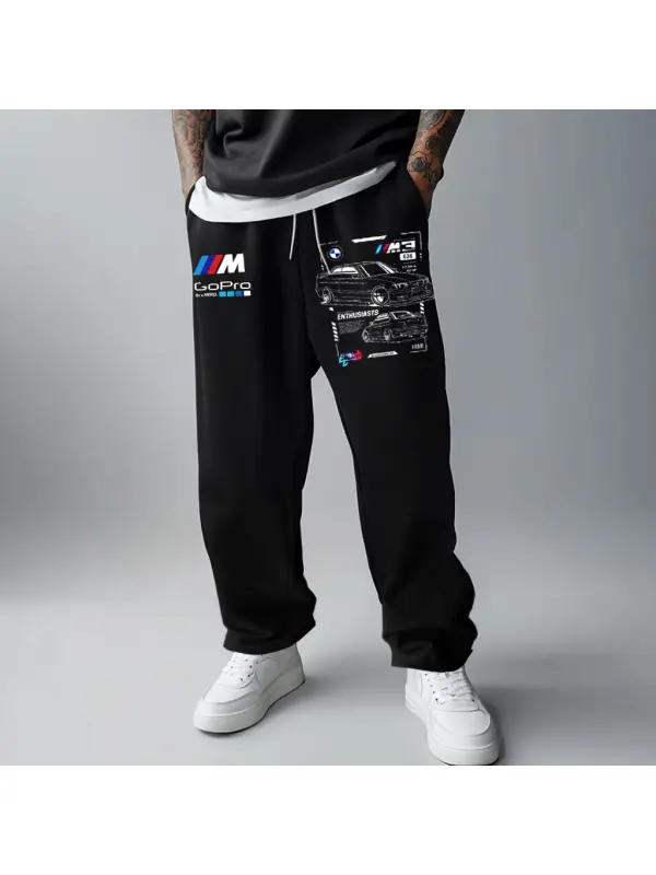 Men's Vintage Racing Gopro Outdoor Sweatpants - Timetomy.com 