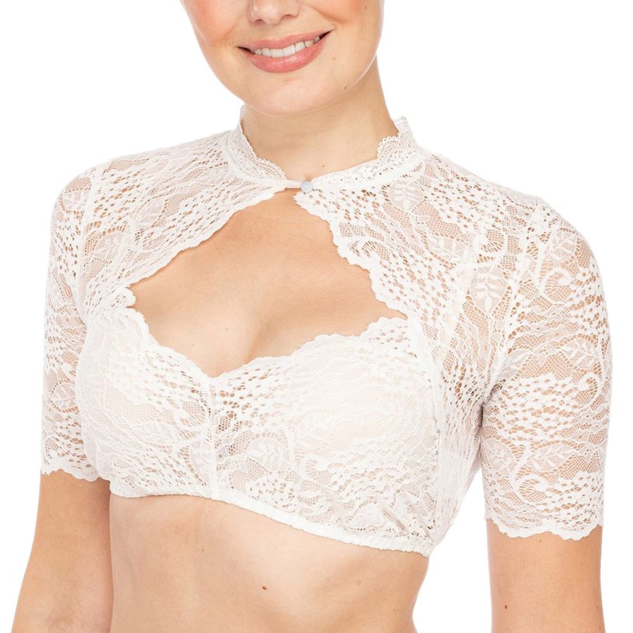 

Oktoberfest Lace Dirndlbluse Spitze Tops