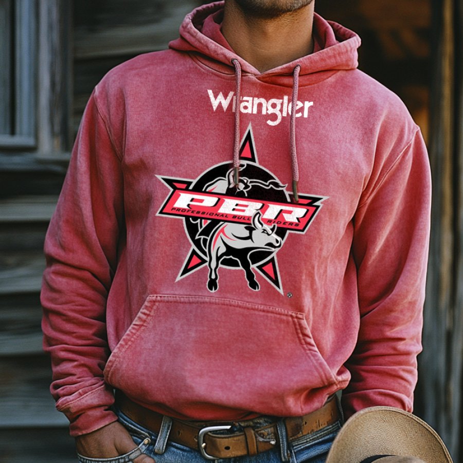 

2024 PBR Competition Vintage Distressed Print Hoodies