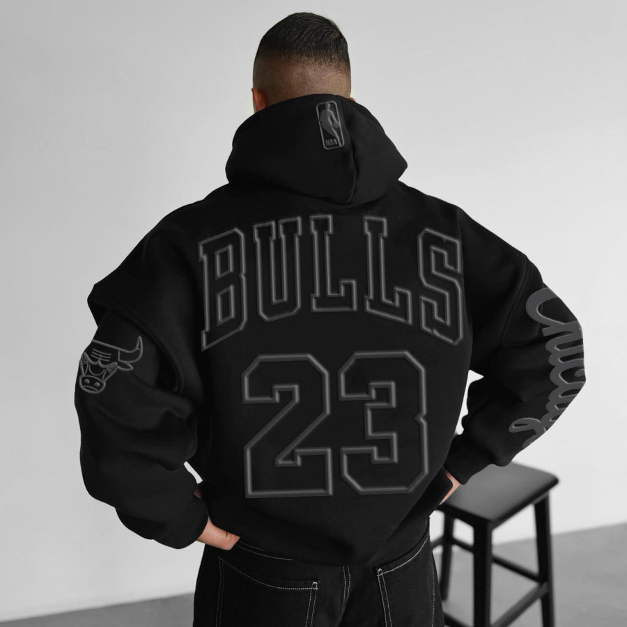 

Men's Casual Basketball Loose Hoodie