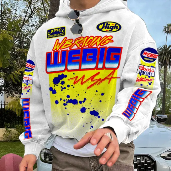 Vintage Cross-country Motorcycle Blaze Of Glory Jersey White Hoodies - Wayrates.com 