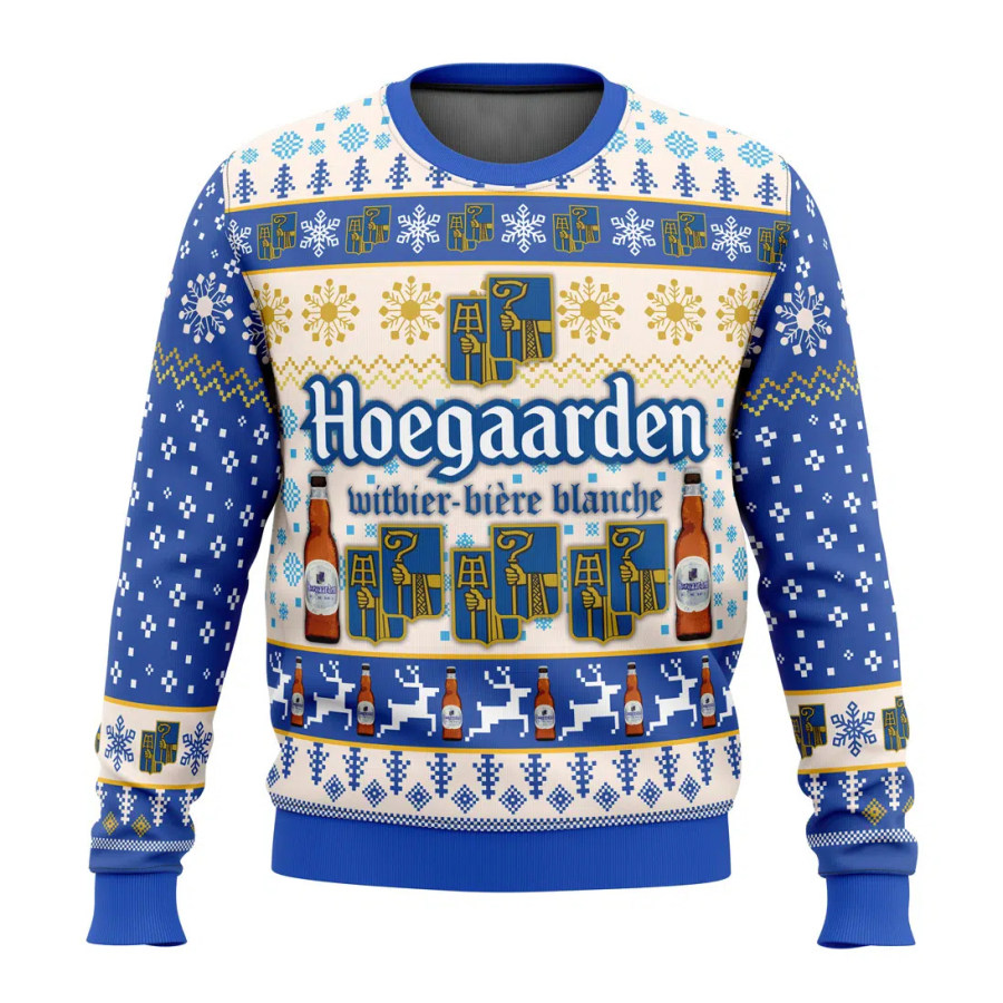 

Men's Vintage Beer 3D Print Crew Neck Ugly Christmas Sweatshirt