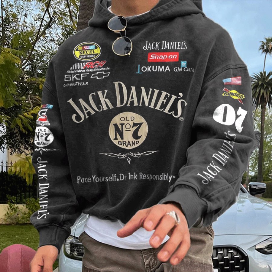 

Nascar Jack Daniels Vintage Racing Black Hoodies