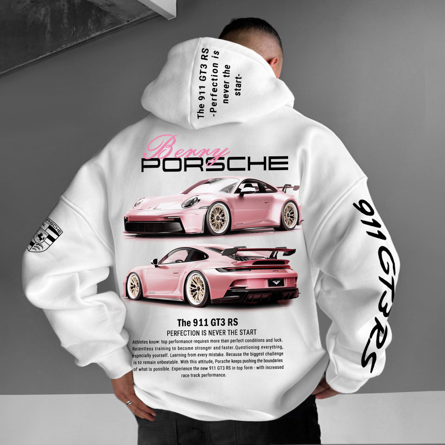 

Oversize Porsche Sports Car 911 GT3RS Hoodie