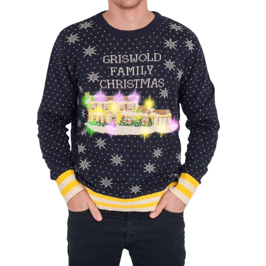 

Unisex A Christmas Story Print Crew Neck Ugly Christmas Sweatshirt