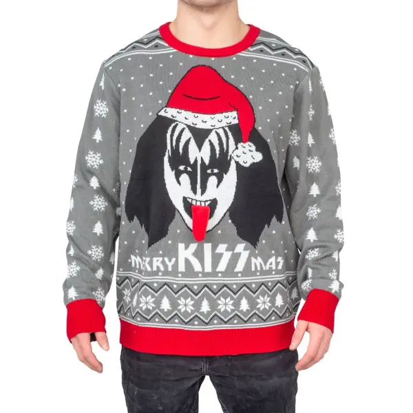 Unisex A Christmas Story Print Crew Neck Ugly Christmas Sweatshirt - Wayrates.com 
