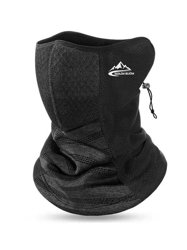 Men's Outdoor Windproof Riding And Skiing Fleece Warm Hood Mask - Pragmaace.com 