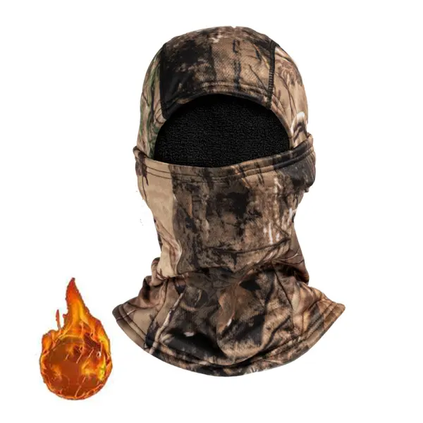 Warm Camouflage Balaclava Face Cover For Outdoor Cycling Hunting Military Tactical Helmet Liner Gear - Cotosen.com 