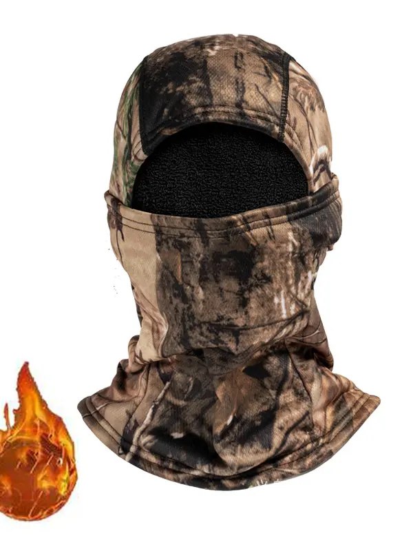 Warm Camouflage Balaclava Face Cover For Outdoor Cycling Hunting Military Tactical Helmet Liner Gear - Pragmaace.com 