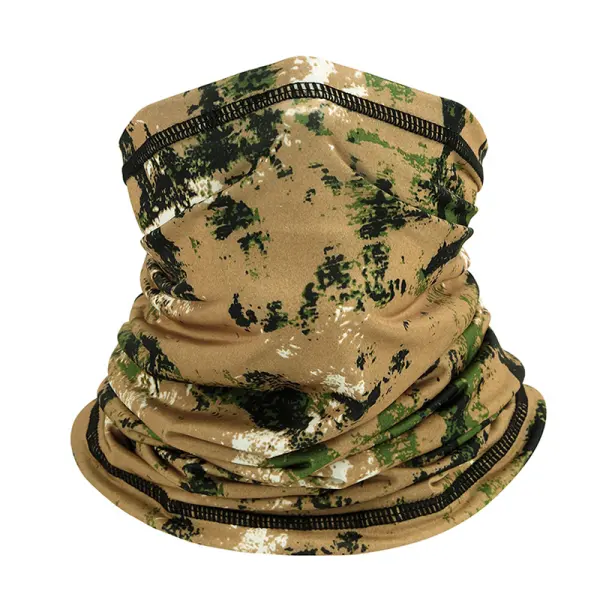 Camouflage Headwear Bandana Neck Gaiter Face Mask Head Wrap For Outdoor Bandana Balaclava - Cotosen.com 