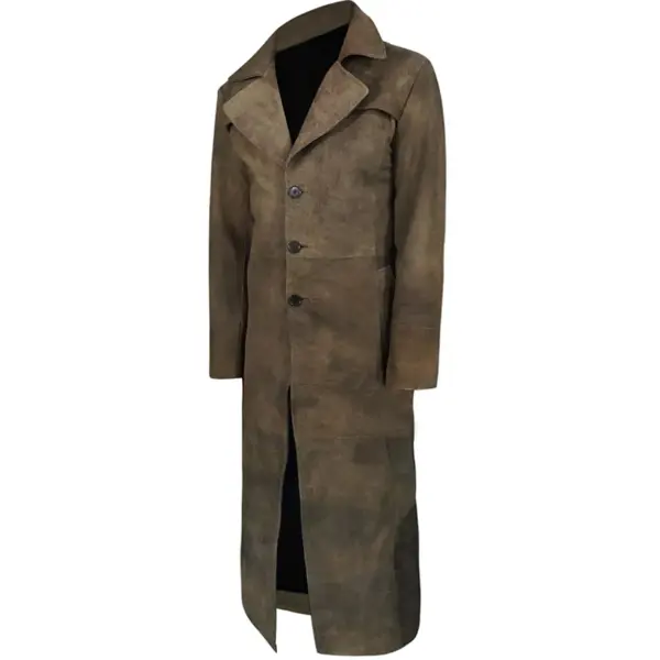 Men's Vintage Multi-Pocket Reverse Collar Outdoor Jacket Duster Coat - Dozenlive.com 