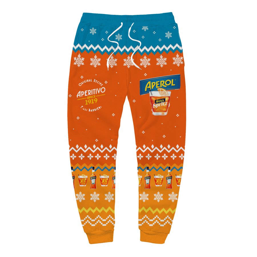 

Unisex Christmas Print Loose Ugly Sweatpants